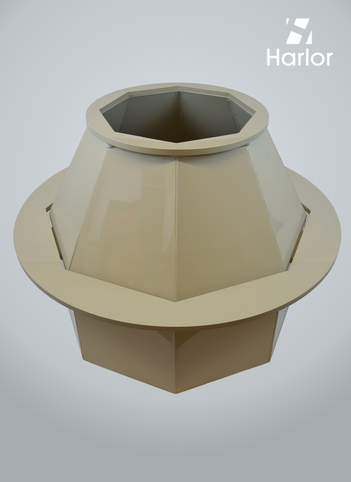 TONNEAU EN PPH POUR TRAITEMENT DE SURFACE HARLOR PLASTIC FABRICATION CUVE TONNEAU PLASTIQUE EQUIPÉE TRAITEMENT DE SURFACE DES METAUX CHAUDRONNERIE PLASTIQUE CUVE TAMPON CUVE ANODISATION CUVE BAIN ELECTROLYTIQUE CUVE DEVERDISSAGE PPH PEHD PETG AUVERGNE RHONE ALPES LOIRE 42 SAINT ETIENNE LYON 69 FRANCE LA TALAUDIERE virole-en-plastique-pvc-avec-bride-chaudronnerie-plastique-loire