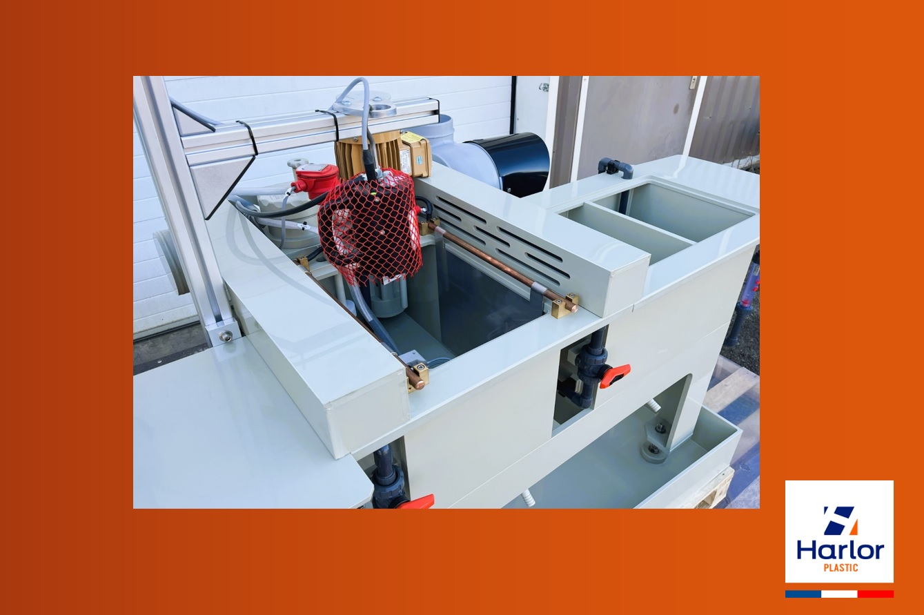 HARLOR PLASTIC- CUVE DE TRAITEMENT DE SURFACE DE METAUX PRECIEUXTRAITEMENT DE SURFACE DE METAUX PRECIEUX