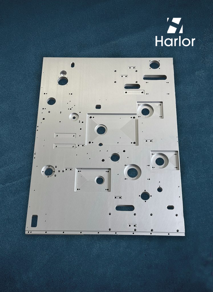 Usinage plaque machine aluminium - Harlor