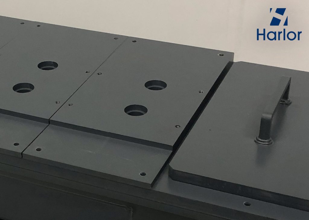 Chaudronnerie plastique : cuve rectangulaire