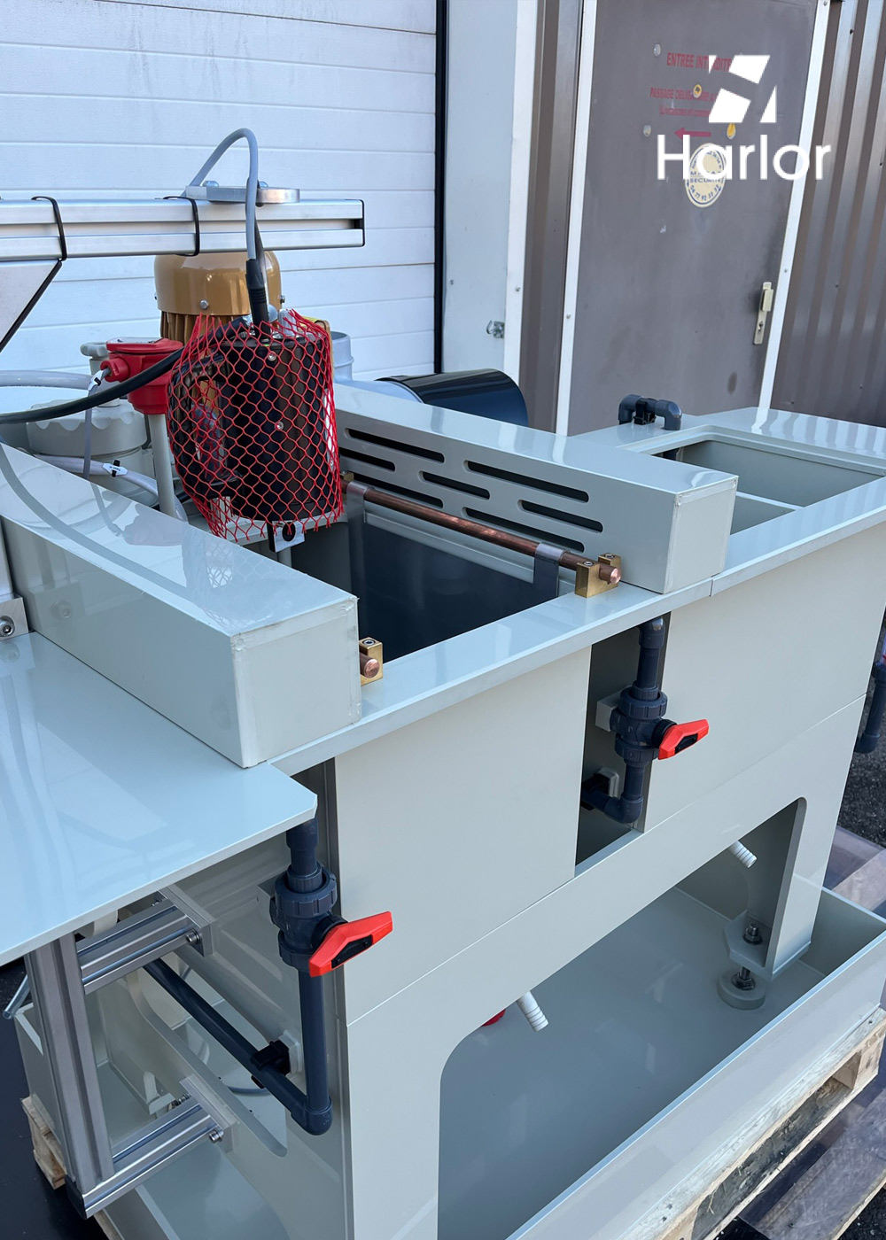 Installation de ligne de traitement de surface - Harlor