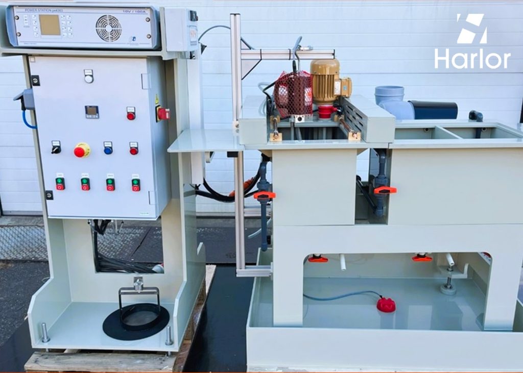 Ligne de traitement de surface compacte 