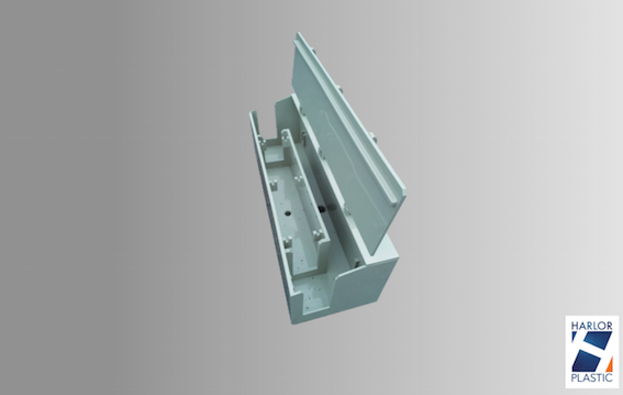 CELLULE DE TRAVAIL. HARLOR FABRICATION CUVE PLASTIQUE EQUIPÉE TRAITEMENT DE SURFACE DES METAUX CHAUDRONNERIE PLASTIQUE CUVE TAMPON CUVE ANODISATION CUVE BAIN ELECTROLYTIQUE CUVE DEVERDISSAGE PPH PEHD PETG 